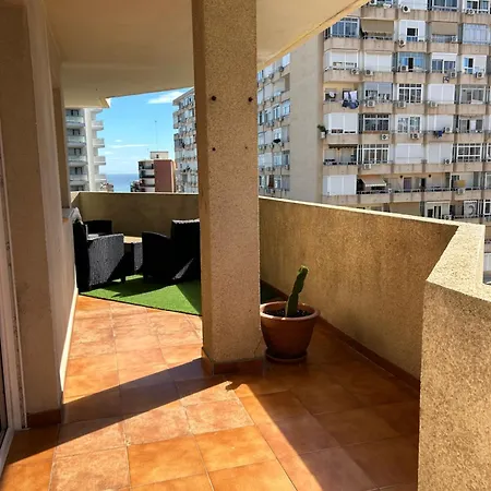 Oasis With Terrace And Sea Views With Rooftop Pool * トレモリノス