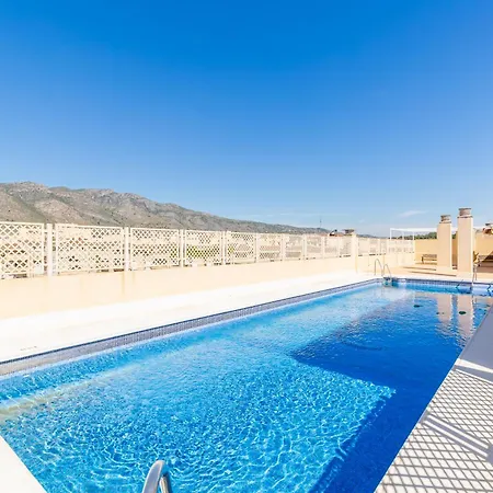公寓 Oasis With Terrace And Sea Views With Rooftop Pool